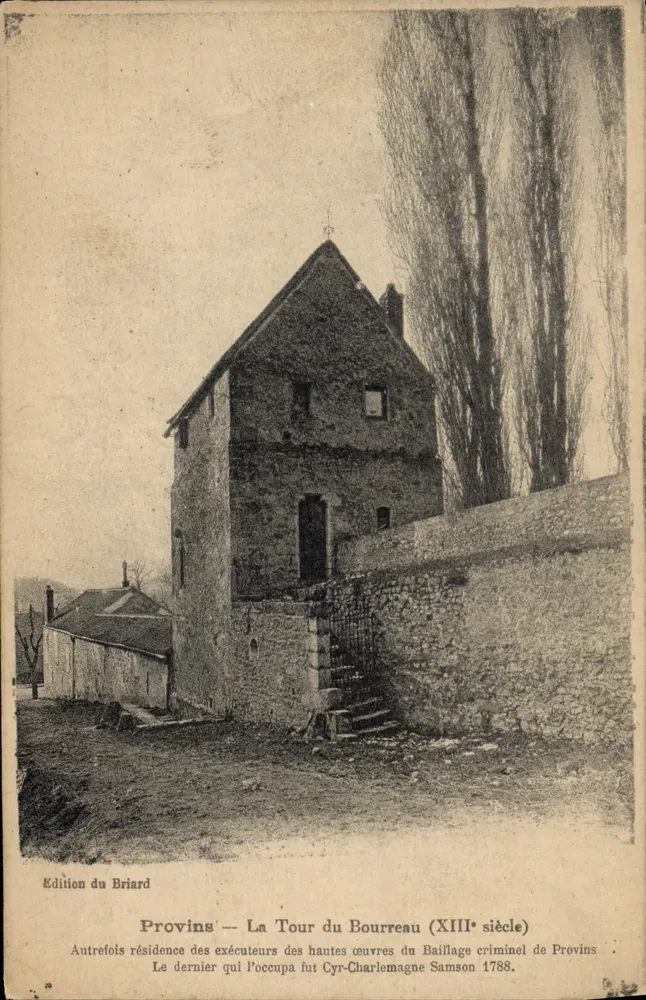 Provins — A Torre do Carneiro (século XIII) — Edição do Briard - Frente