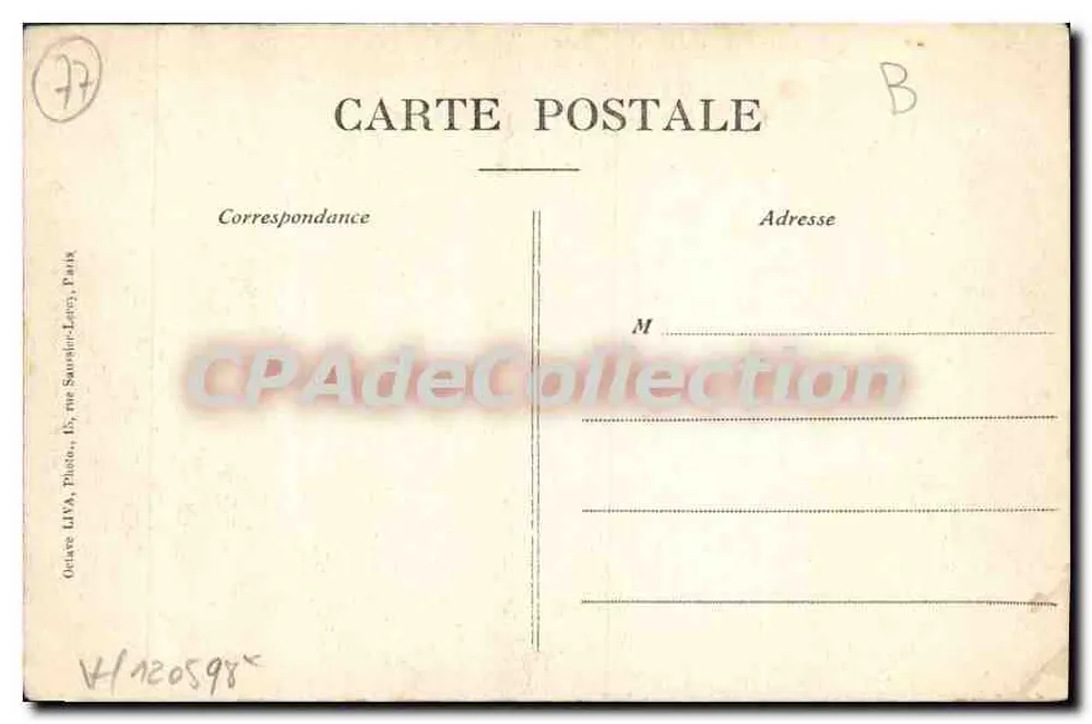 Provins — Torre dita de César (século XII) - Verso
