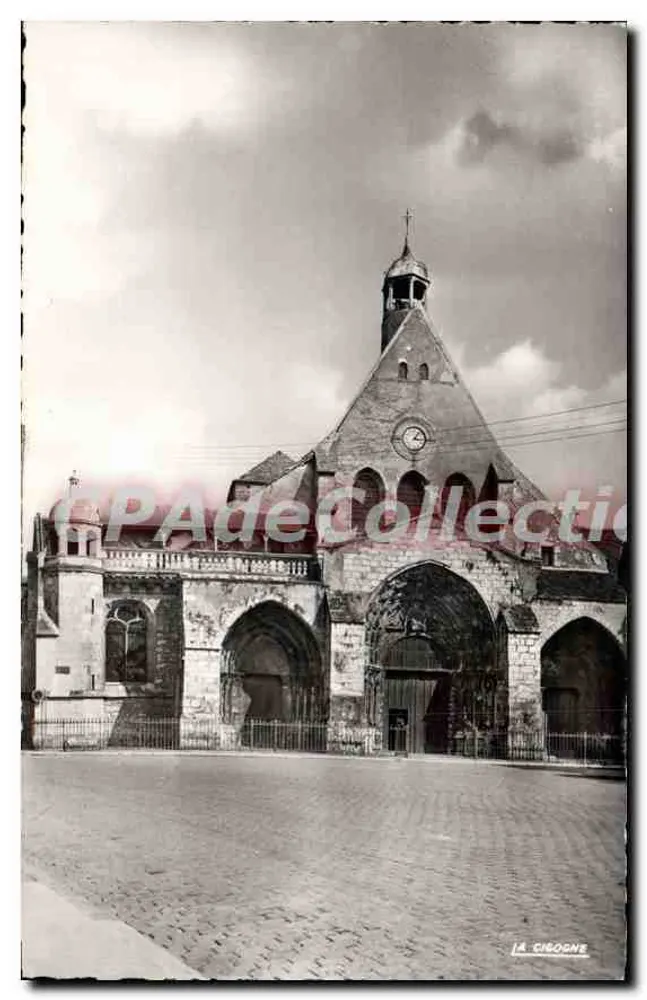 Die Storch — Kirche Saint-Ayoul — Provins (S.-et-M.) - Vorderseite