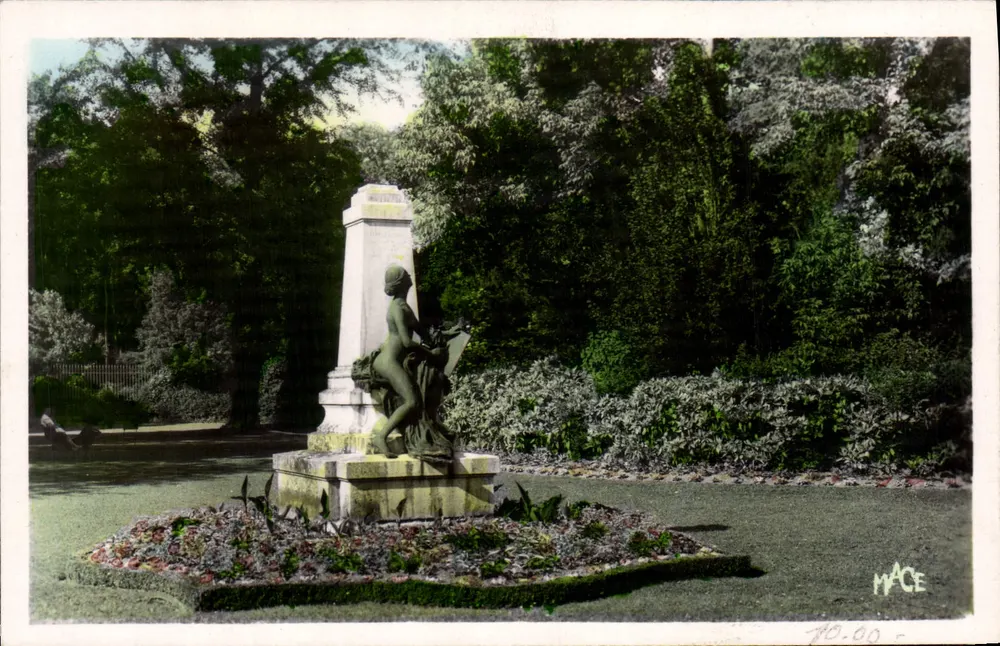 Provins (S.-et-M.) - O Jardim Garnier — G. Réant, editor, Paris - Frente