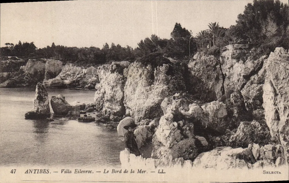 Antibes — Villa Eilenroc — A Beira do Mar — Selecta - Frente
