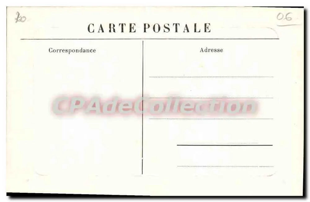 O Cabo - Eilenroc — Antibes — Edit. Berger & Cie, Praça Macé - Verso