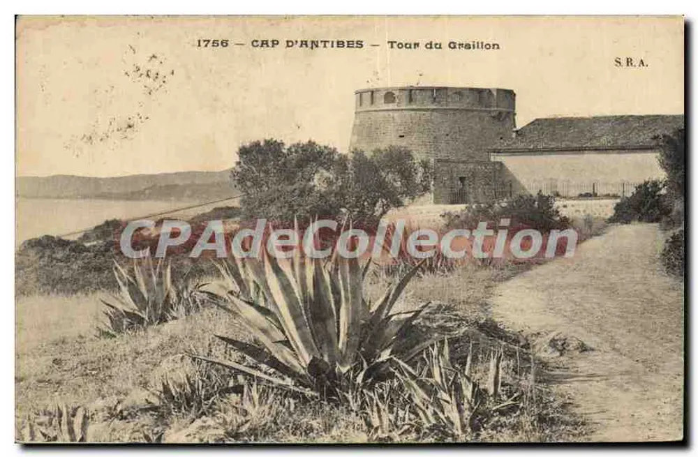 Cap d'Antibes — Torre do Graillon — S.R.A. - Frente