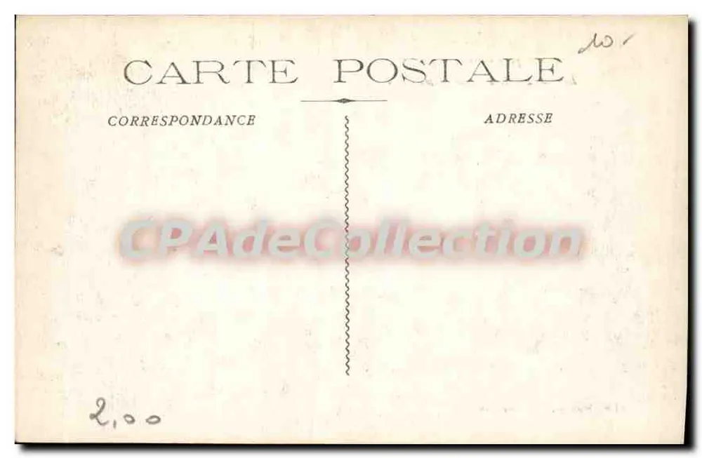 Cap d'Antibes (A.-M.J.) — Les Pins Maritimes — Edição A.-M.J. - Verso