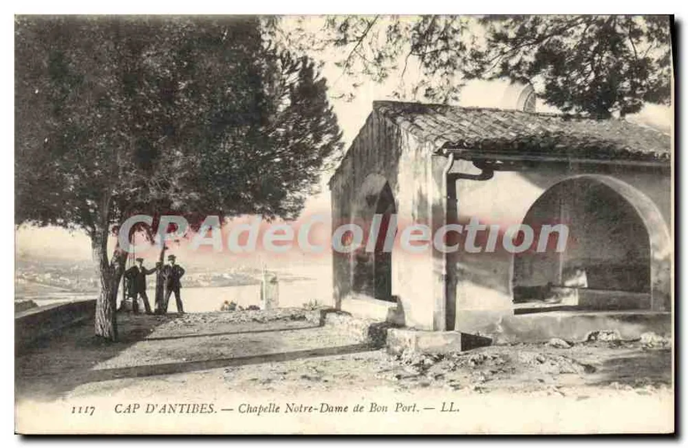 Cap d'Antibes — Kapelle Notre-Dame de Bon Port — LL. — n° 1117 - Vorderseite