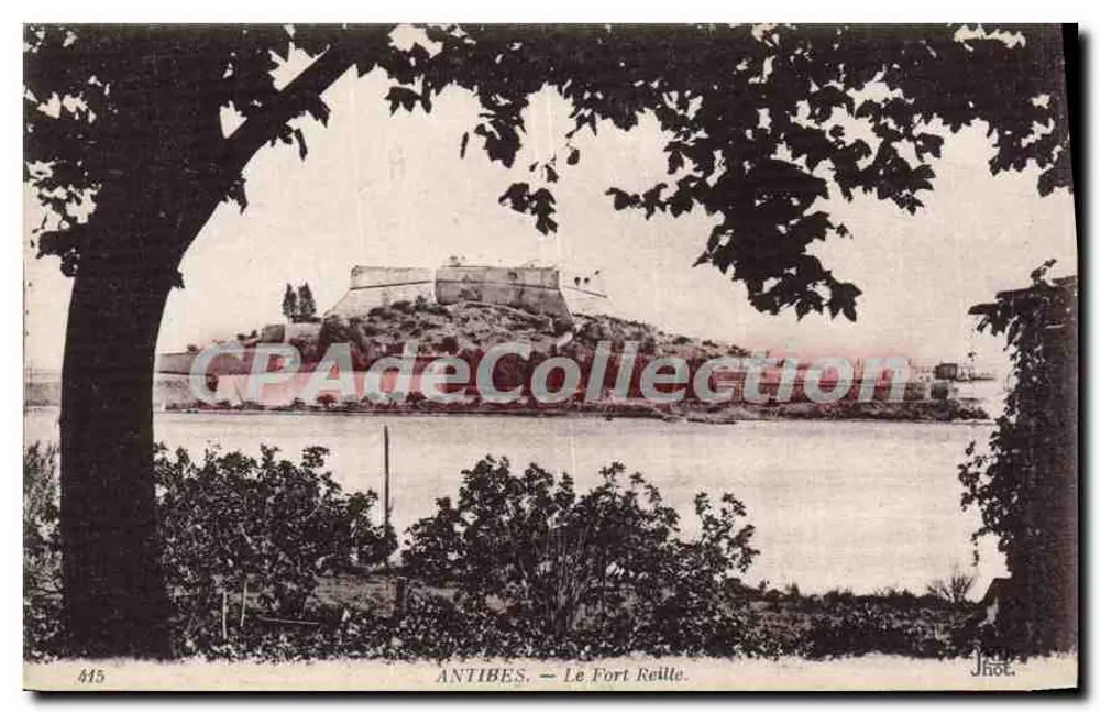 Antibes — O Forte Reille — Jhôe, n°445 - Frente