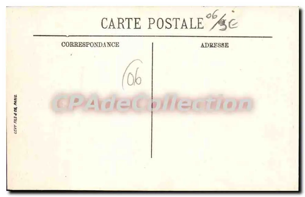 Antibes — O Forte Carré — Selecta - Verso