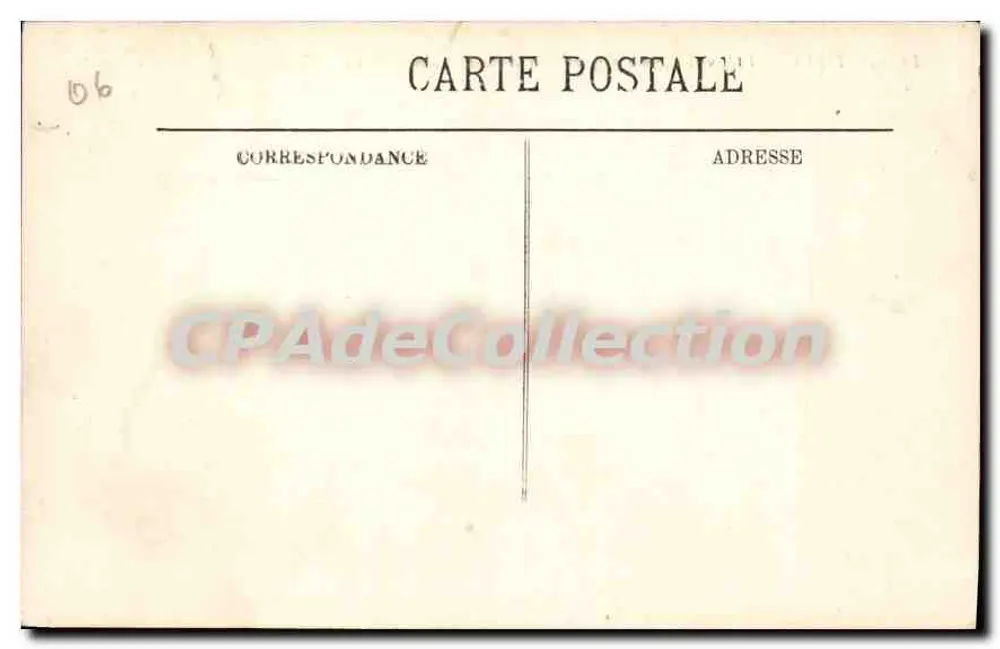 Antibes — Ansicht der schneebedeckten Gipfel der Alpen-Maritimen — LL. - Rückseite