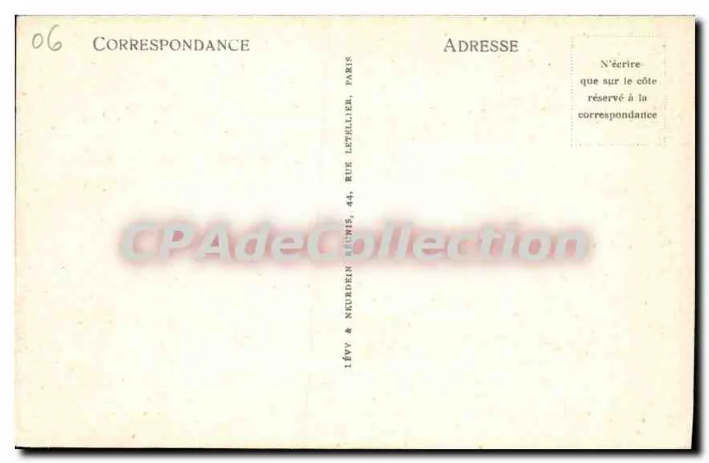 Antibes — Os Muros — LL - Verso