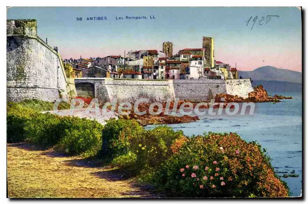 Antibes — Os Muros — LL n°58 - Frente