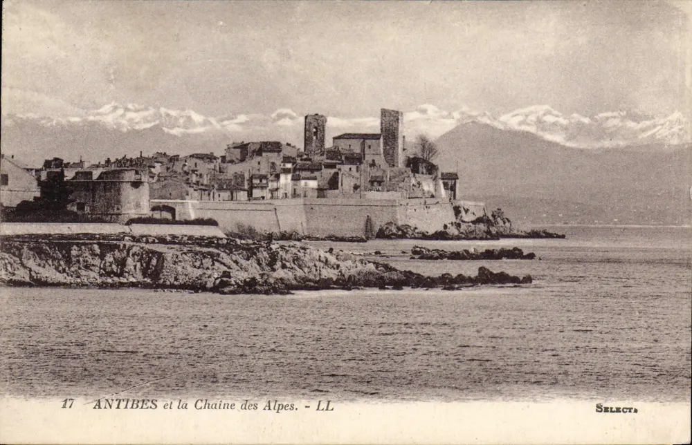 Antibes und die Alpenkette — Selects, n°17 - Vorderseite