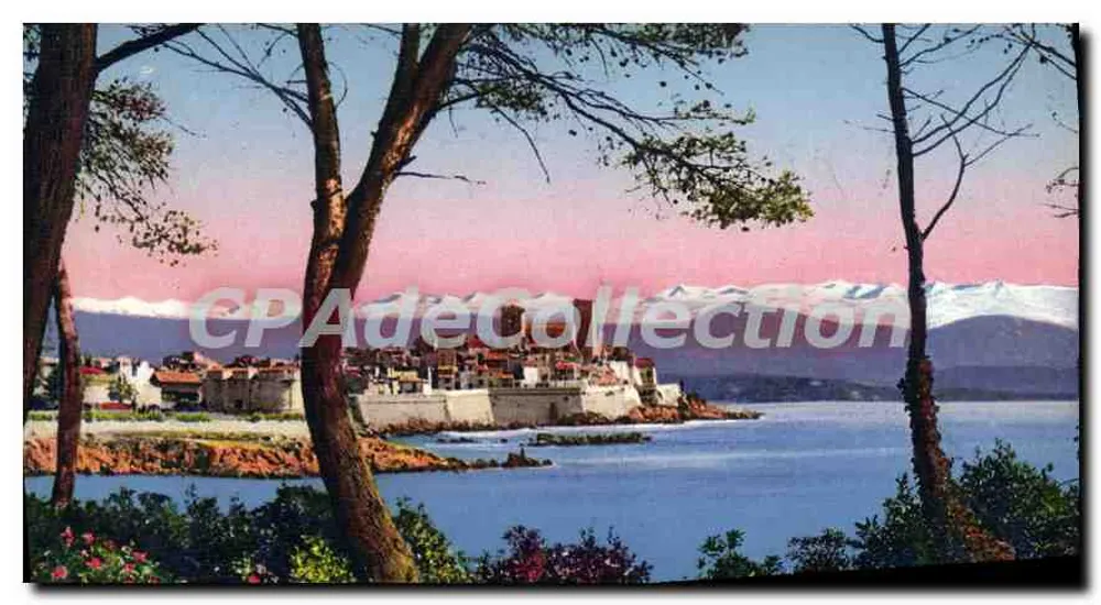 Ausblick auf die Alpen der Alpes Maritimes — Die Alpes Maritimes — Éditions A. N. Traché - Vorderseite