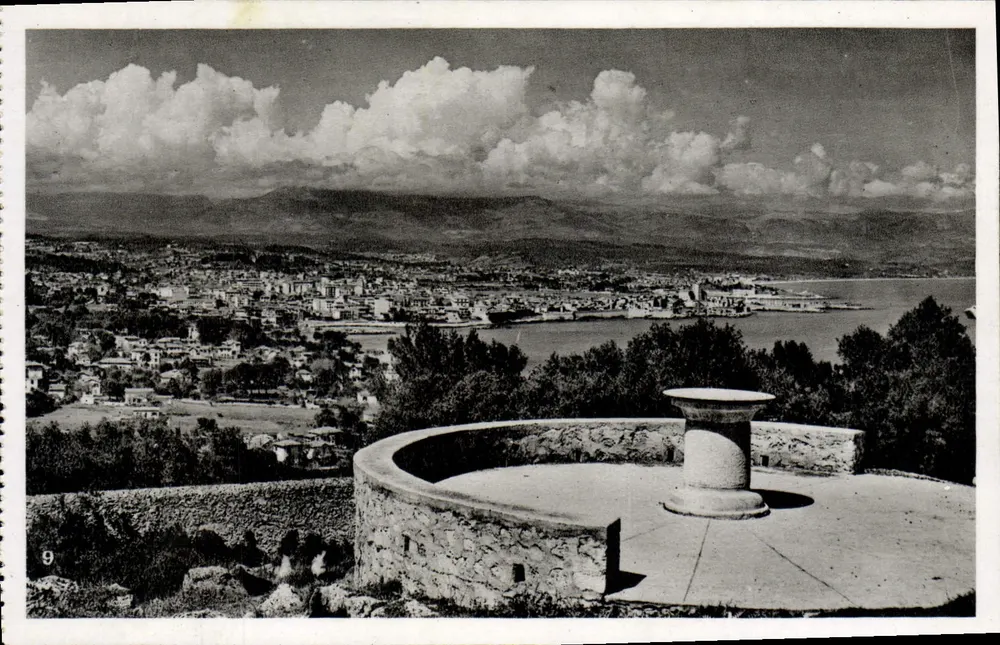 Antibes — Blick vom Heiligtum Garoupe — L. Gilletto, Verlag - Vorderseite