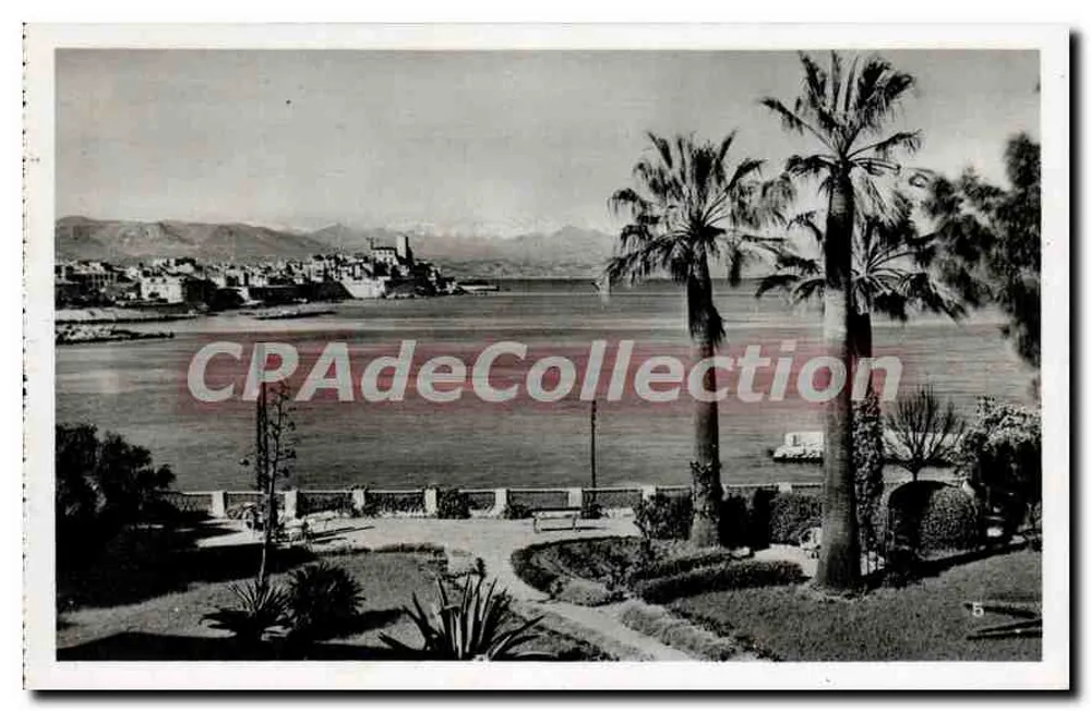 Antibes — La Cadena de las Alpes — L. Gillarta y Cie, editor - Anverso