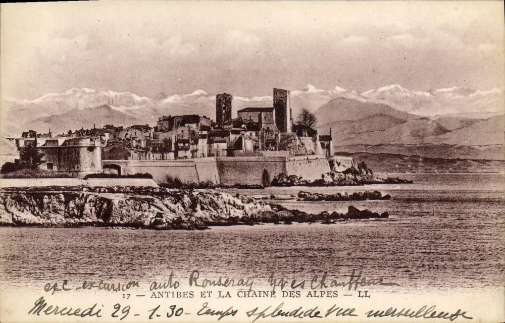 Antibes und die Alpenkette — LL — Verlag LL - Vorderseite