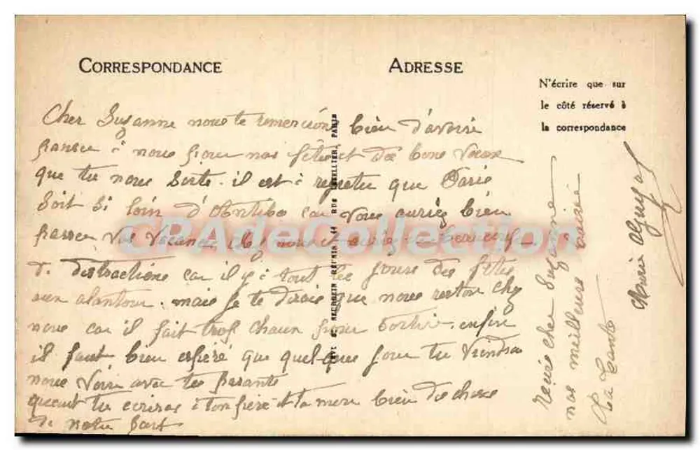 Antibes — La Place Massé und das Grand Hôtel — LL - Rückseite