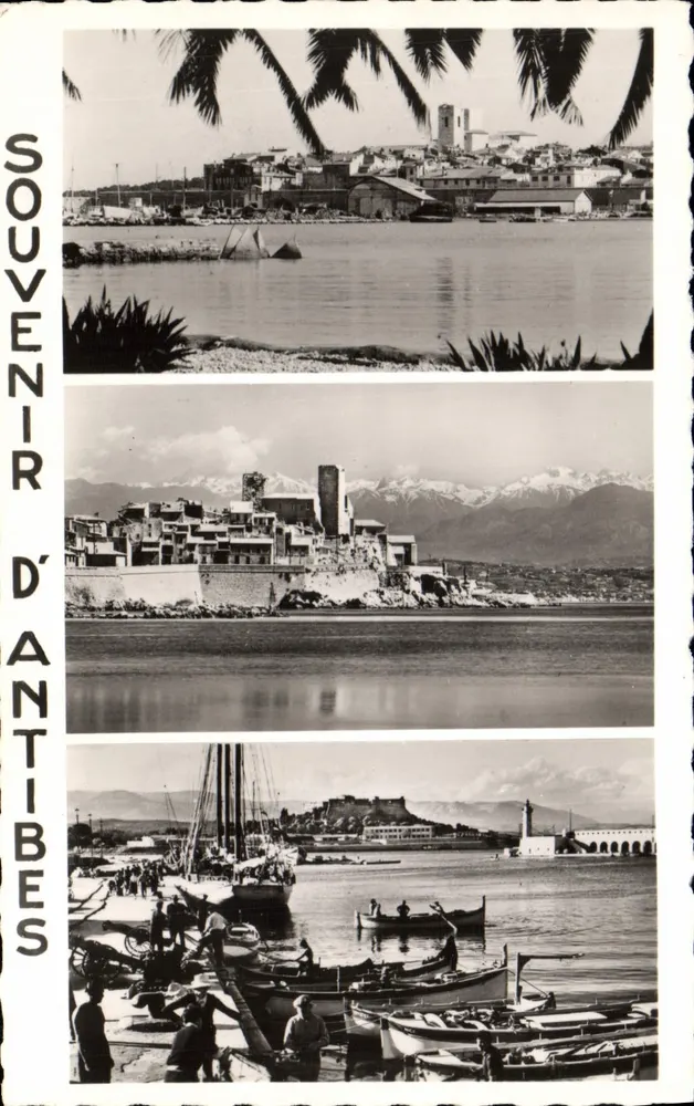 Antibes — Lembrete de Antibes — Éditions S.E.P.T. - NICE - Frente
