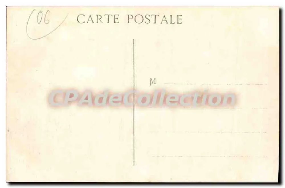 Antibes — Allgemeine Ansicht vom Sémaphore und der Alpenkette — veröffentlicht von S. A. M. (n° 30) - Rückseite