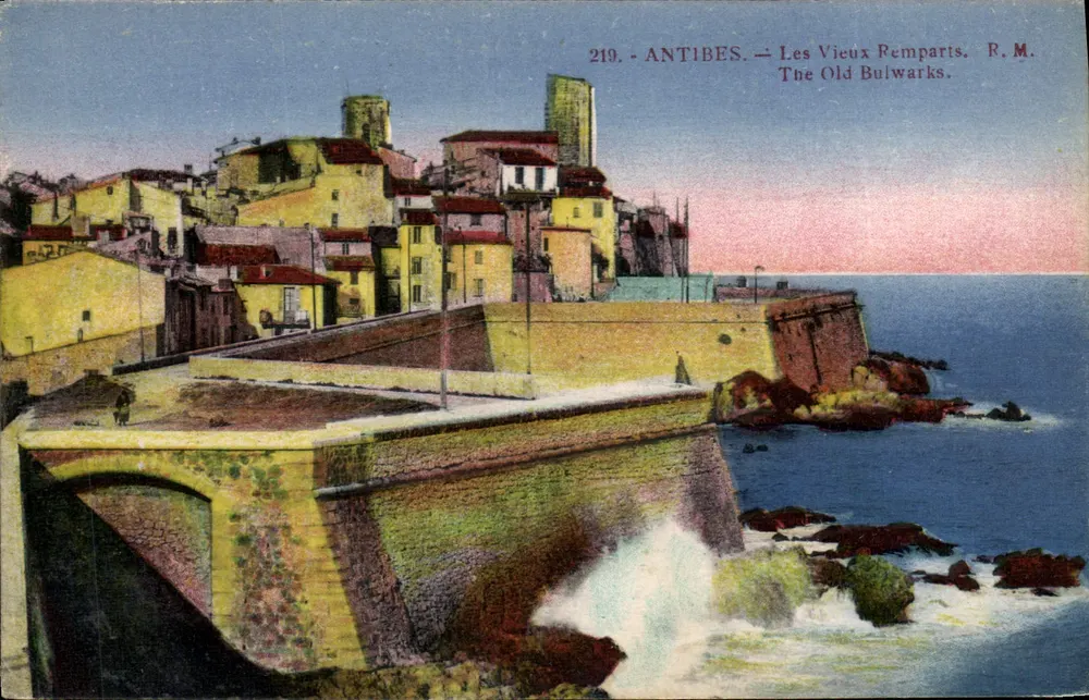 Antibes — Die alten Mauern — R.M. n°219 - Vorderseite