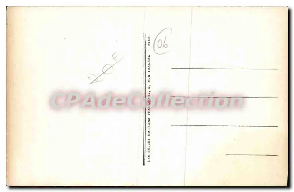 Antibes — Der Fort Carré und die Kasernen — Bef 14436 - Rückseite