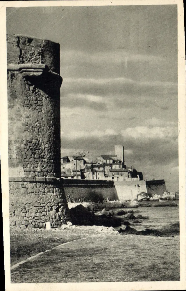 Antibes — Die Alten Mauern — J. MANTEZZE, Verleger, Antibes - Vorderseite