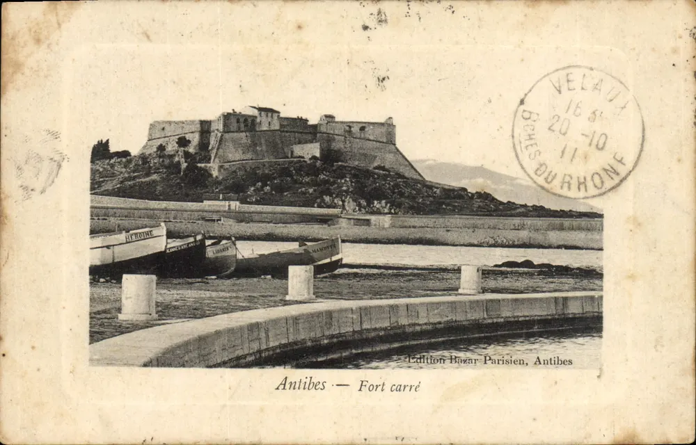 Antibes — Forte Quadrado — Edição Bazar Parisien, Antibes - Frente