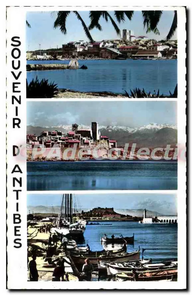Antibes — Lembrete de Antibes — Editor desconhecido, número de série não visível - Frente