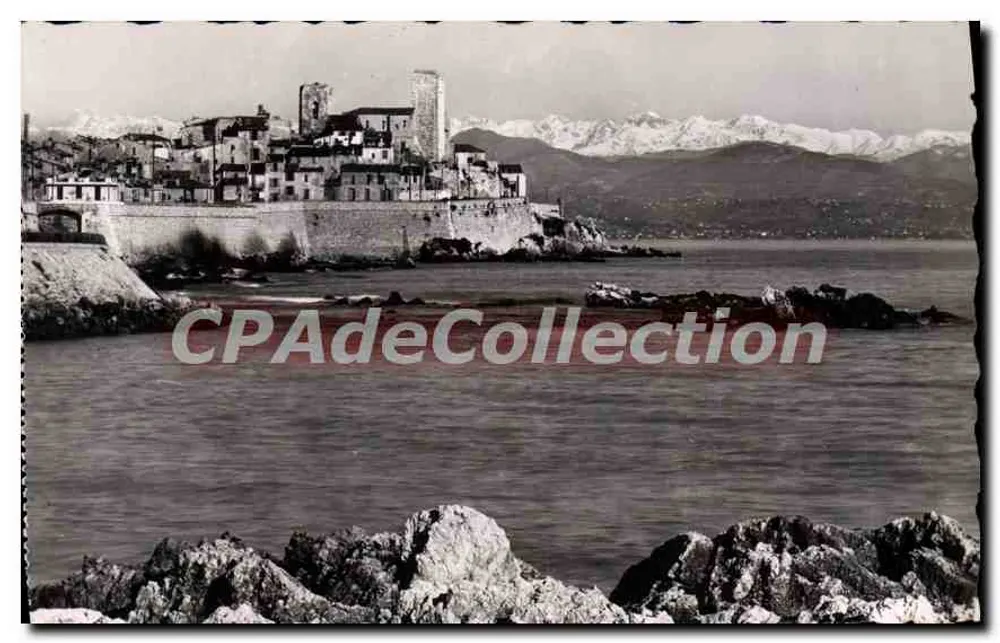 Antibes — Aussicht auf das Meer und die Alpen — Éditions Rella, Nice, n°2367 - Vorderseite
