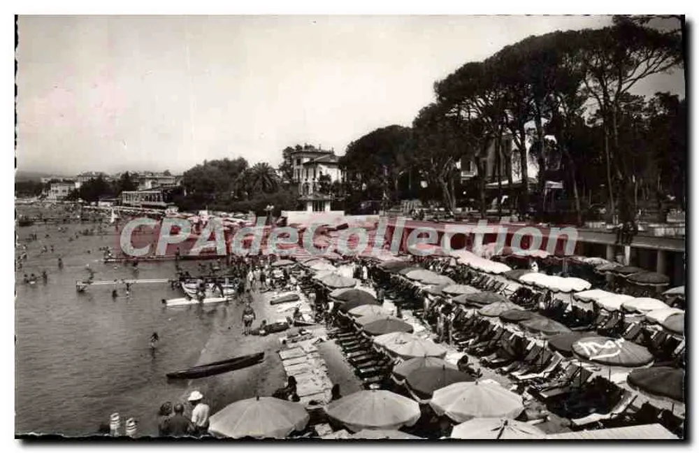 A Praia em Juan-les-Pins — A Costa Azul — Edições Francesas, Nice - Frente