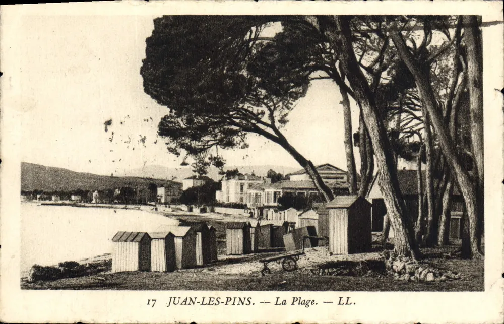 Juan-les-Pins — A Praia — LL. — 17 - Frente