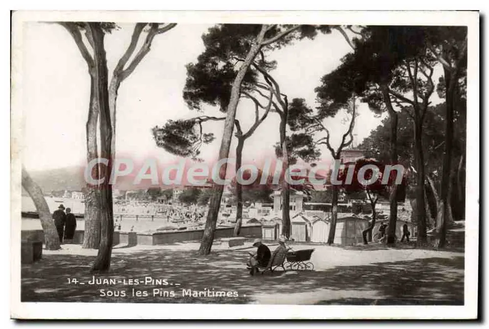 Juan-les-Pins — Unter den maritimen Kiefern — Private Collection - Vorderseite