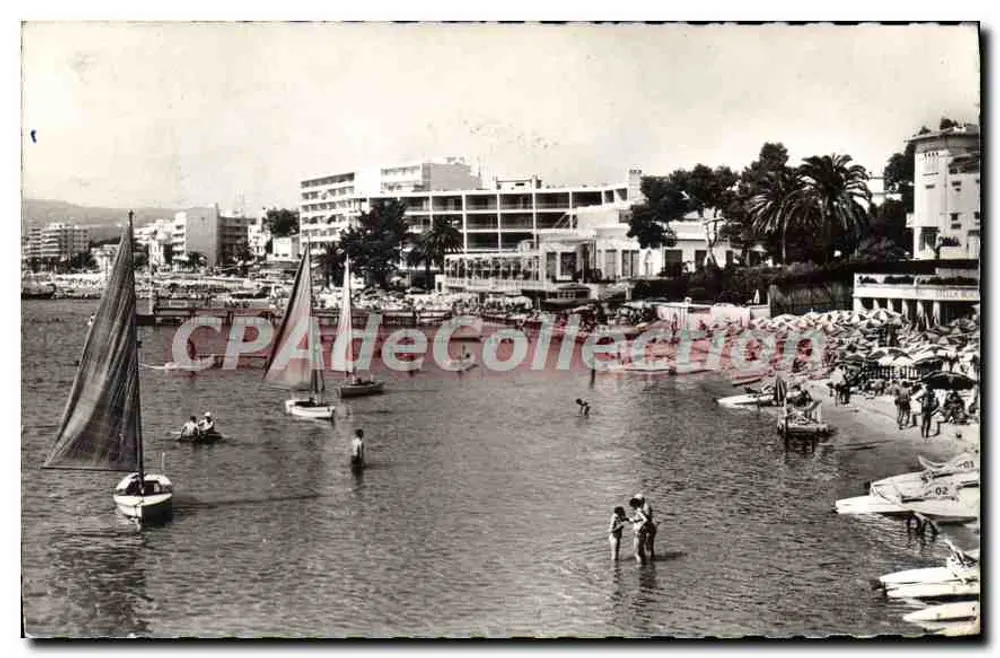 Juan-les-Pins — Praias da Costa Azul — Éditions S.P.T. 35, Bd Gambetta, Nice - Frente