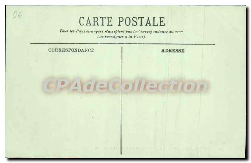 Juan-les-Pins — Die Kiefern am Meer — LL. n° 1131 - Rückseite