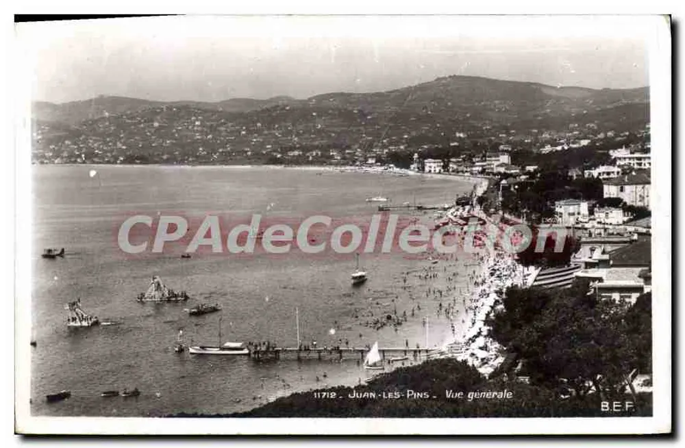Juan-les-Pins — Vista generale —n° 11712 - Recto