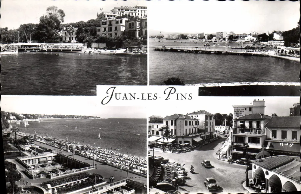 Juan-les-Pins — Panoramablick — Verlag: Sports Soleil Ante - Vorderseite