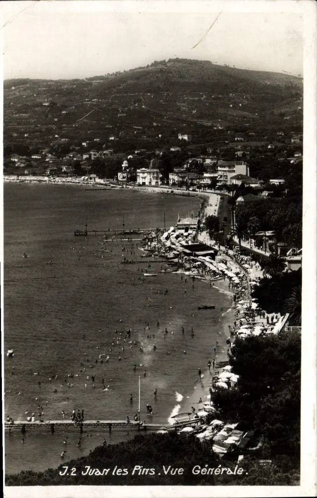 Juan-les-Pins — Vista Geral — Edições S.I.C.A. (Lourdes) - Frente