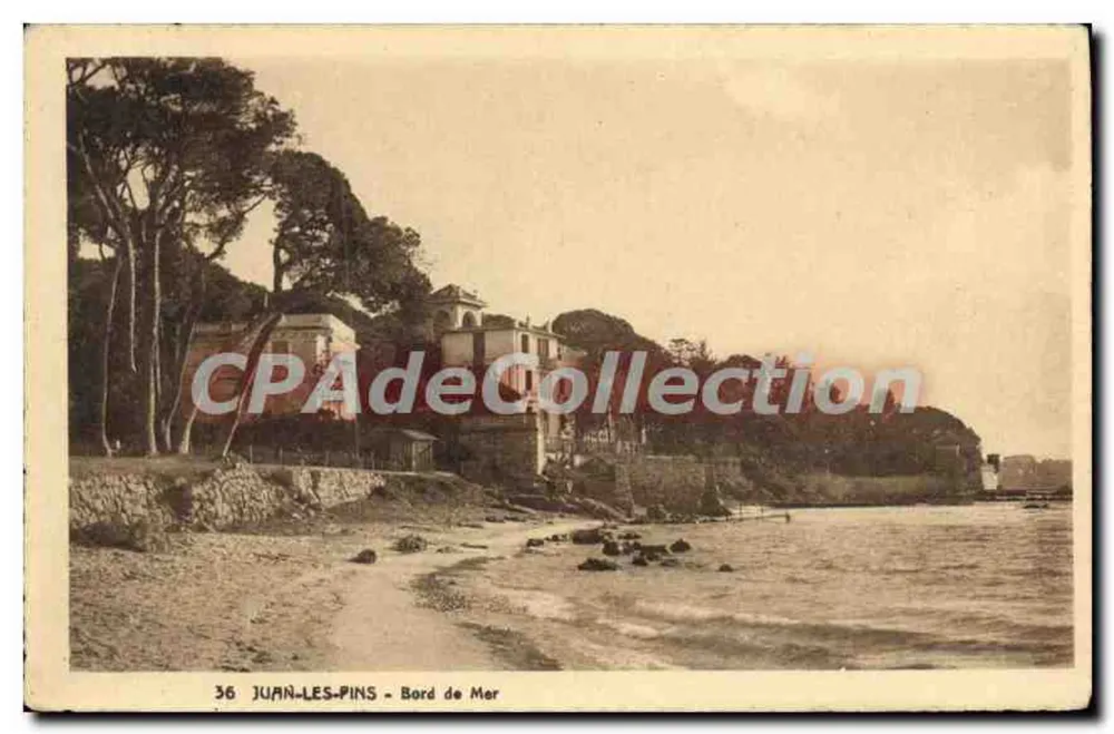 Juan-les-Pins — Litoral — Edição Mme Lachamp - Frente