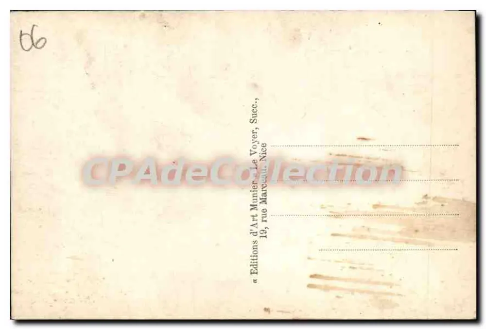 Juan-les-Pins — Vista Geral — Munier, n°55 - Verso