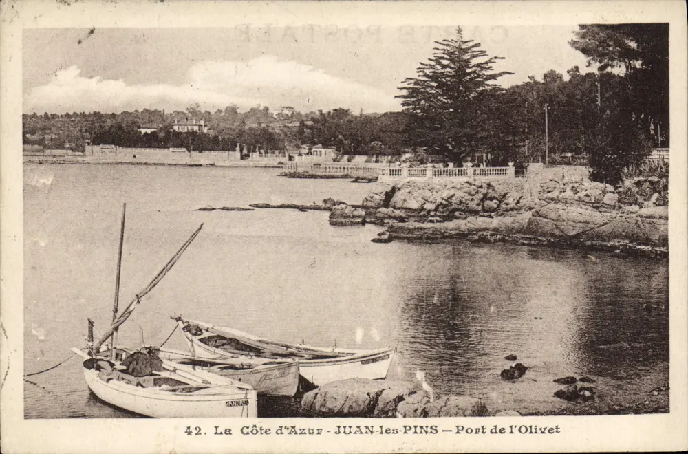 Juan-les-Pins — Porto do Olivet — Costa Azul - Frente