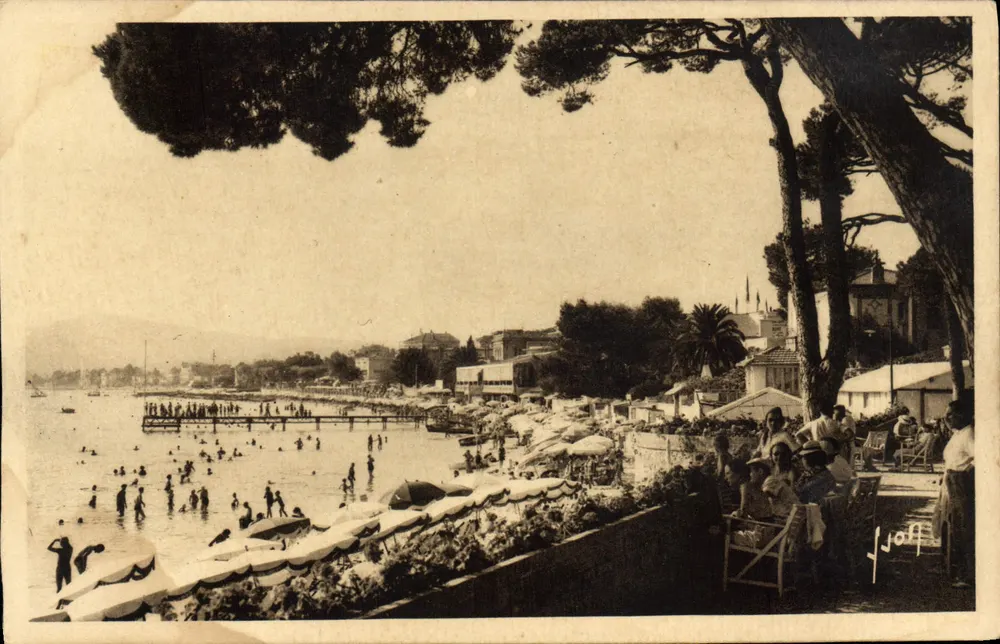 Juan-les-Pins (Alpes-Maritimes) — De Strand — Les Éditions d'Art 'N'ON' Parijs - Voorkant