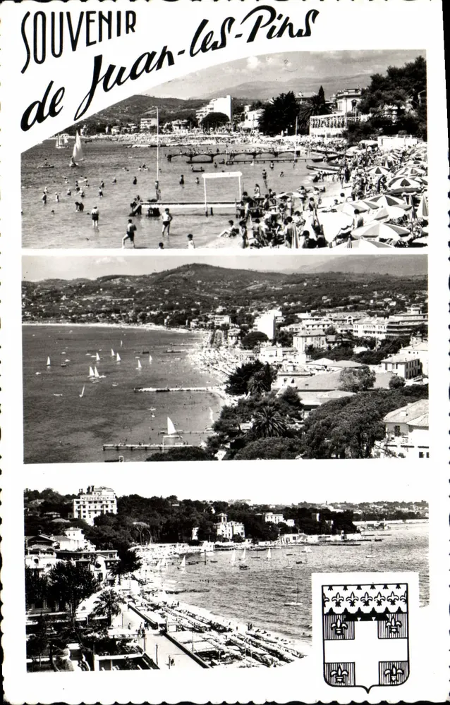 Juan-les-Pins — Lembrete — Editor desconhecido, número de série não visível - Frente
