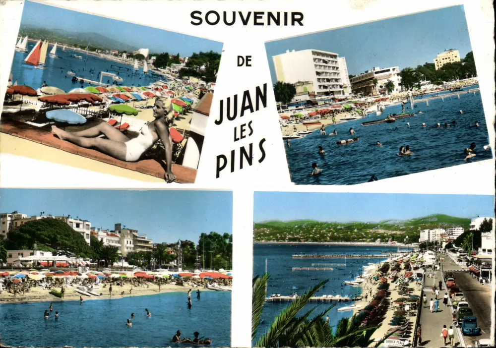 Juan-les-Pins — Lembrete — Éditions S.E.P.T., N° 10-177 - Frente