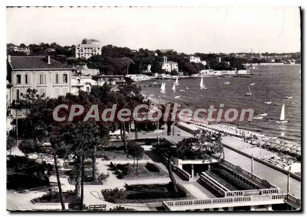 Vue de Juan-les-Pins — Côte des Plages — Éditions BLA - Frente