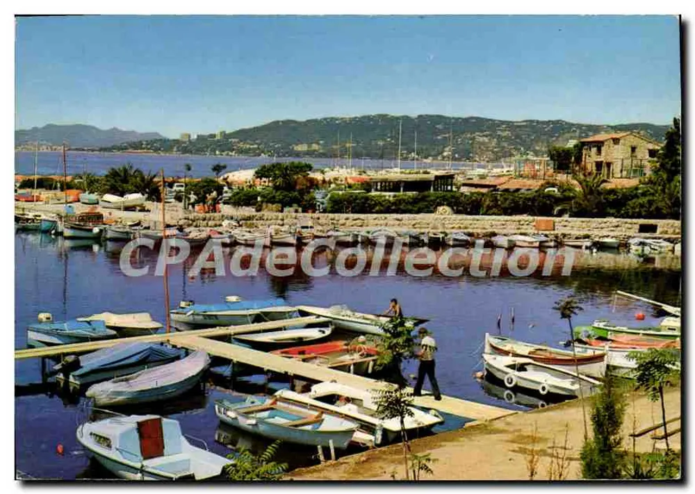 Cap d'Antibes - Juan les Pins — Der Hafen Crouton und das Fischerhaus — Editions S.E.P.T. - 10/467 - Vorderseite