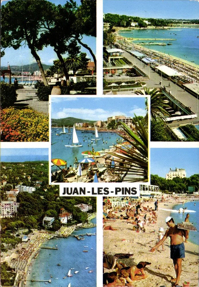 Juan-les-Pins — vista panorâmica — Edições S.E.P.T. n°10/320 - Frente