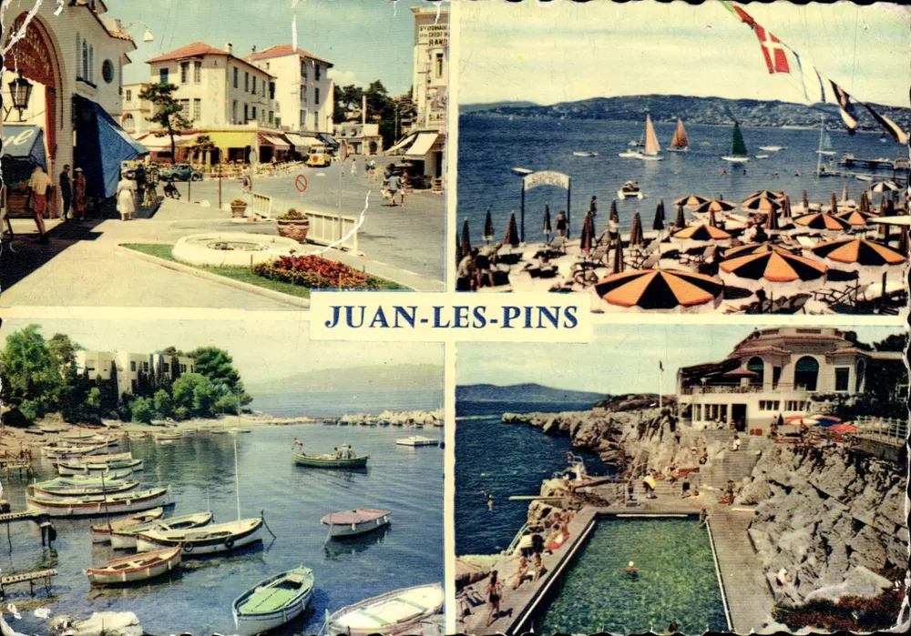 Juan-les-Pins — vista panorâmica — Edições Mexichrome, n° 06.997.60 - Frente