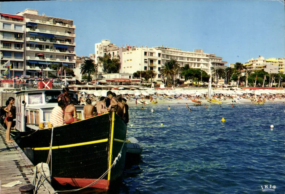 Juan-les-Pins — Strand und Hafen — IRIS - Vorderseite