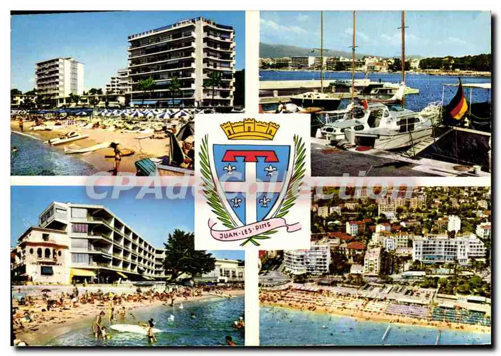 Juan-les-Pins — vista panorâmica — Edições SE.P.T. - Impresso na Itália - Frente