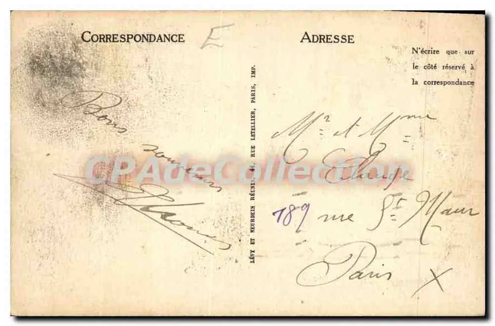 Dinard — Die Porte d'Émeraude-Badestelle — LL - Rückseite