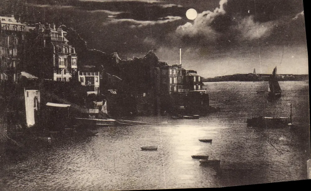 Dinard — Efeito da Lua sobre a Baía — Laurent-Nel Rennes - Frente